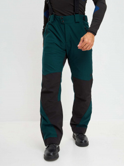 Штаны WHS Темно зеленый  8783488 (64 7xl) Горнолыжные брюки мужские фирмы