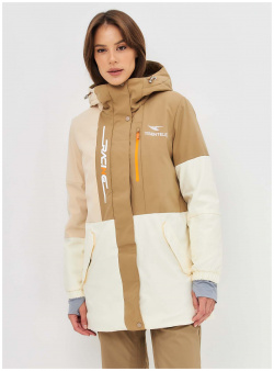 Куртка Tisentele Бежевый  847682 (52 3xl) Сноубордическая для женщин, размер: 52 RU