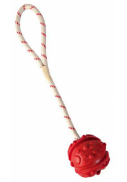 Метательная игрушка для собак Trixie Мяч на веревке 35x7 