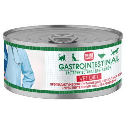 Влажный корм Solid Natura VET Gastrointestinal диета для кошек 0 1 кг 