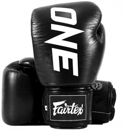 Боксерские перчатки One Black  12 OZ Fairtex
