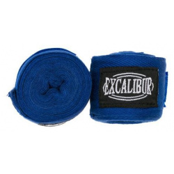 Бинты боксерские Синие 3 5 м Excalibur 