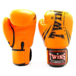 Боксерские перчатки FBGVS TW6 Orange  16 OZ Twins Special