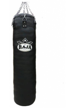 Боксерский мешок Boxing Leather Black 36*150 см  55 кг Raja