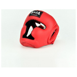 Боксёрский шлем тренировочный Boxing Red  Размер S Raja RHG 1 Полноценный full
