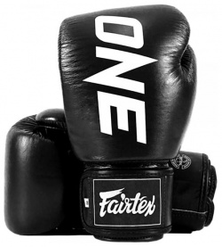 Боксерские перчатки One Black  16 OZ Fairtex Официальные