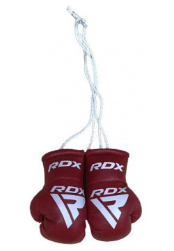 Перчатки боксерские сувенирные красные RDX 