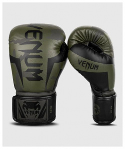 Перчатки боксерские Elite Khaki Camo  10 унций Venum PSyes