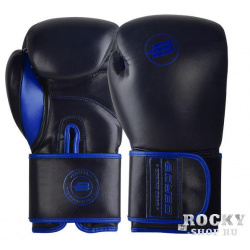 Перчатки боксерские BoyBo Rage Black/Navy  12 OZ