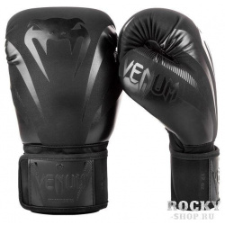 Перчатки боксерские Impact Black/Black  16 унций Venum PSyes