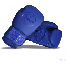 Боксерские перчатки Fight Expert Matte Blue  10 OZ Flamma