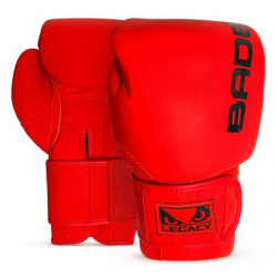 Боксерские перчатки Legacy Prime Boxing Gloves Red/Black  12 oz Bad Boy 5377_rd_bk