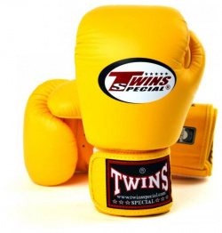 Перчатки боксерские Twins BGVL 3 Yellow  16 унций Special