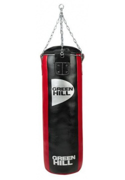 Профессиональный боксерский мешок 180*40 см  натуральная кожа 100 кг Green Hill PBLC 5071