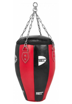 Мешок боксерский 50кг красно черный  60*40*20 см Green Hill WBL 805B