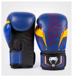 Перчатки боксерские Elite Evo Blue/Yellow/Red  16 унций Venum PSyes