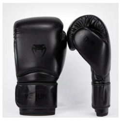 Перчатки боксерские Contender 1 5 Black  12 унций Venum PSyes