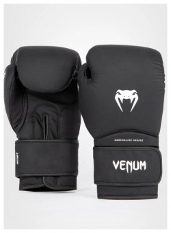 Перчатки боксерские Contender 1 5 Black/White  14 унций Venum PSyes