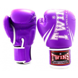 Боксерские перчатки FBGVS TW6 Purple УЦЕНКА  10 OZ Twins Special ВНИМАНИЕ