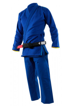 Кимоно для джиу джитсу Challenge 2 0 синее Adidas JJ350B