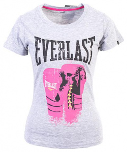 Женская футболка Protex Gloves  Серая Everlast RE0040W GR