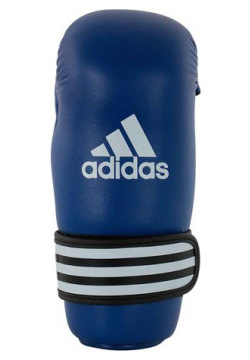 Перчатки полуконтакт WAKO Kickboxing Semi Contact Gloves синие  Adidas adiWAKOG3
