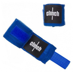 Бинты эластичные Boxing Crepe Bandage Punch синие Clinch C139