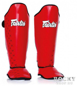 Защита голени SP5  Red Fairtex Тренировочная на ноги