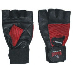 Перчатки для фитнеса Kango WGL 066 Black/Red 