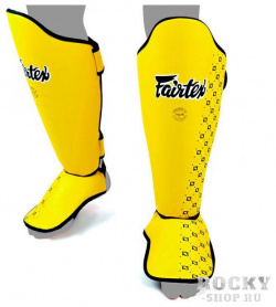 Защита голени SP5  Yellow Fairtex Тренировочная на ноги