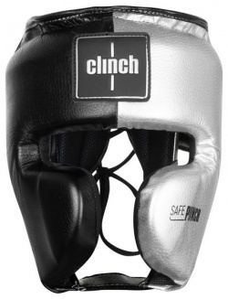 Шлем боксерский Punch 2 0 черно серебристый Clinch C145