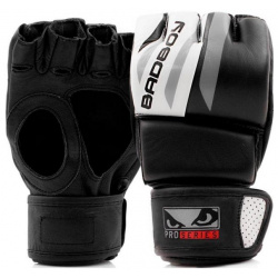 Перчатки для ММА Pro Series Advanced MMA Gloves Black/White Bad Boy 5374_bk_wh П
