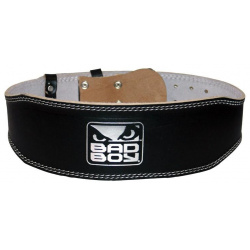 Пояс атлетический Leather Weight Lifting Belt Bad Boy 9140_bk для спины