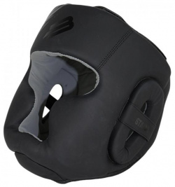 Шлем для бокса BoyBo Stain Full Face BH400 Black/Black Тренировочный, размер: M INT