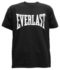 Футболка Essentials  Черный Everlast Отличная хлопковая