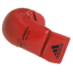 Накладки для карате WKF Bigger красные  Adidas 661 22
