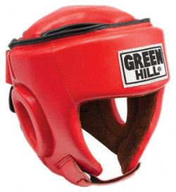 Шлем боксерский best соревновательный  Красный Green Hill HGB 4016