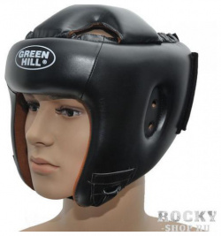 Шлем для бокса brave  Черный Green Hill KBH 4050 Материал: Искусственная