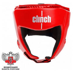 Детский боксерский шлем Olimp  красный Clinch C112