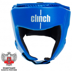 Детский боксерский шлем Olimp  синий Clinch C112