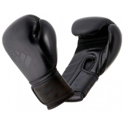 Перчатки боксерские Hybrid 80 черные  12 унций Adidas adiH80