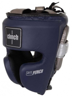 Шлем боксерский Punch 2 0 темносине бронзовый Clinch C145