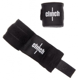Бинты эластичные Boxing Crepe Bandage Punch черные Clinch C139