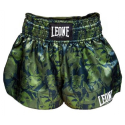 Детские шорты для тайского бокса LEONE 1947 ABJ06 Leo Camo Green Материал: 100%