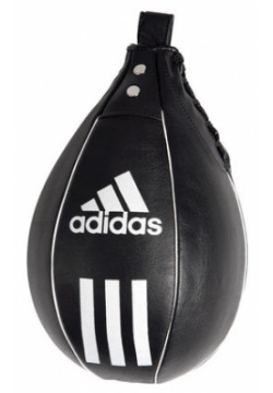 Груша пневматическая скоростная Speed Striking Ball Leather черная  15 х 23 см Adidas adiBAC091