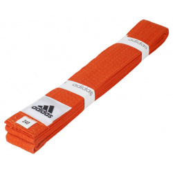 Пояс для единоборств Club  оранжевый Adidas adiB220