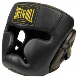 Боксерский шлем KEEPER чёрный/тёмно коричневый Green Hill THBHFF 12