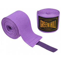 Боксерские бинты Flexfit пурпурный Green Hill 