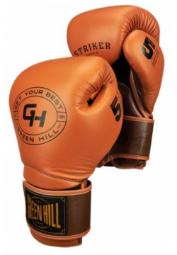 Боксерские перчатки striker коричневый/табачный  16oz Green Hill Thbgtr 23