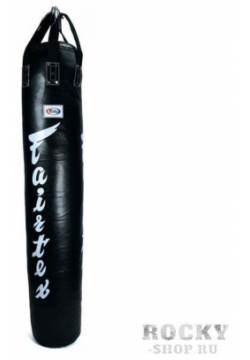 Мешок боксерский кожаный 180х36см Fairtex HBOL 6 изготовлен из натуральной